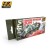 AK Interactive Colors MODERN RUSSIAN COLOURS VOL.2 - Acrylic Paint Set (6 x 17 ml) AK4140 